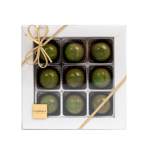 Granny Smith Apple domes - 9 pcs